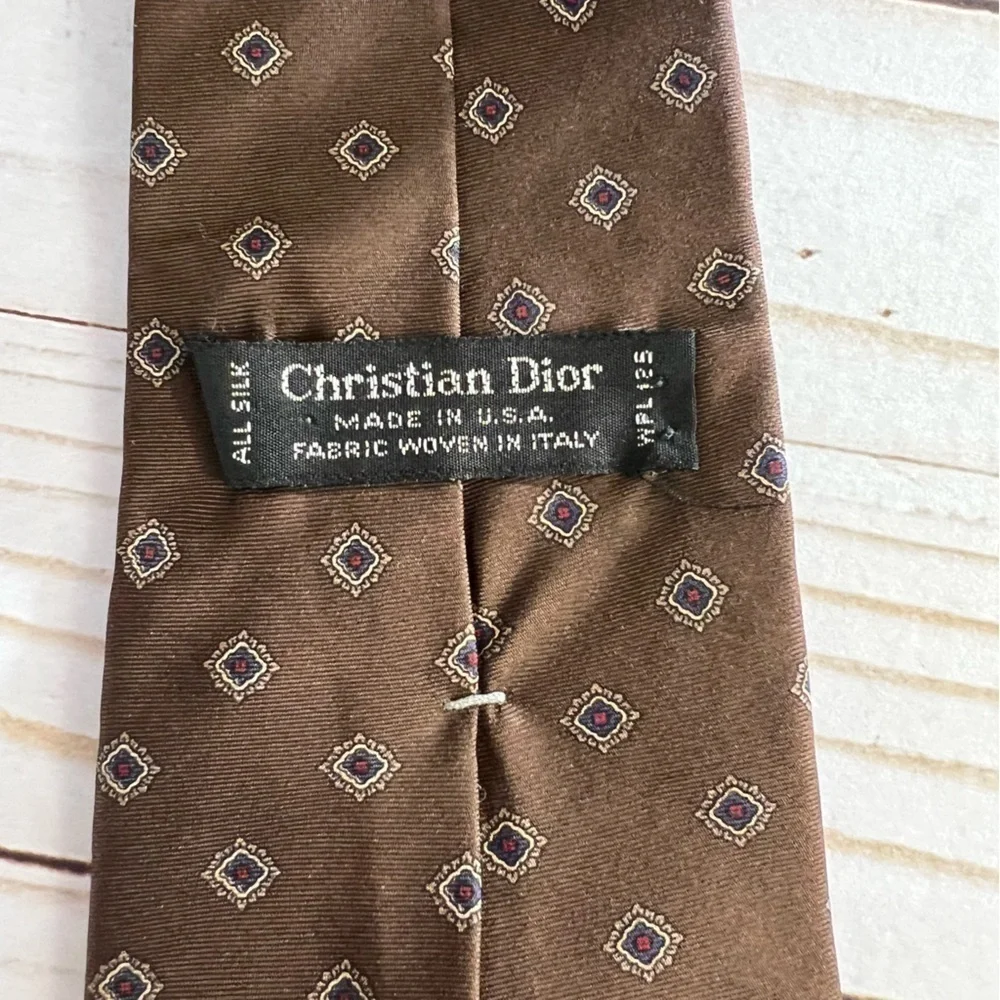Lot of Four Vintage Ties (Christian Dior, Robert Talbott)